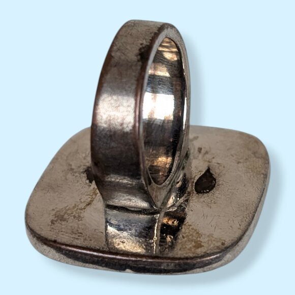 (2/$20) White Stone Rhinestone Accent Ring - Picture 5 of 7